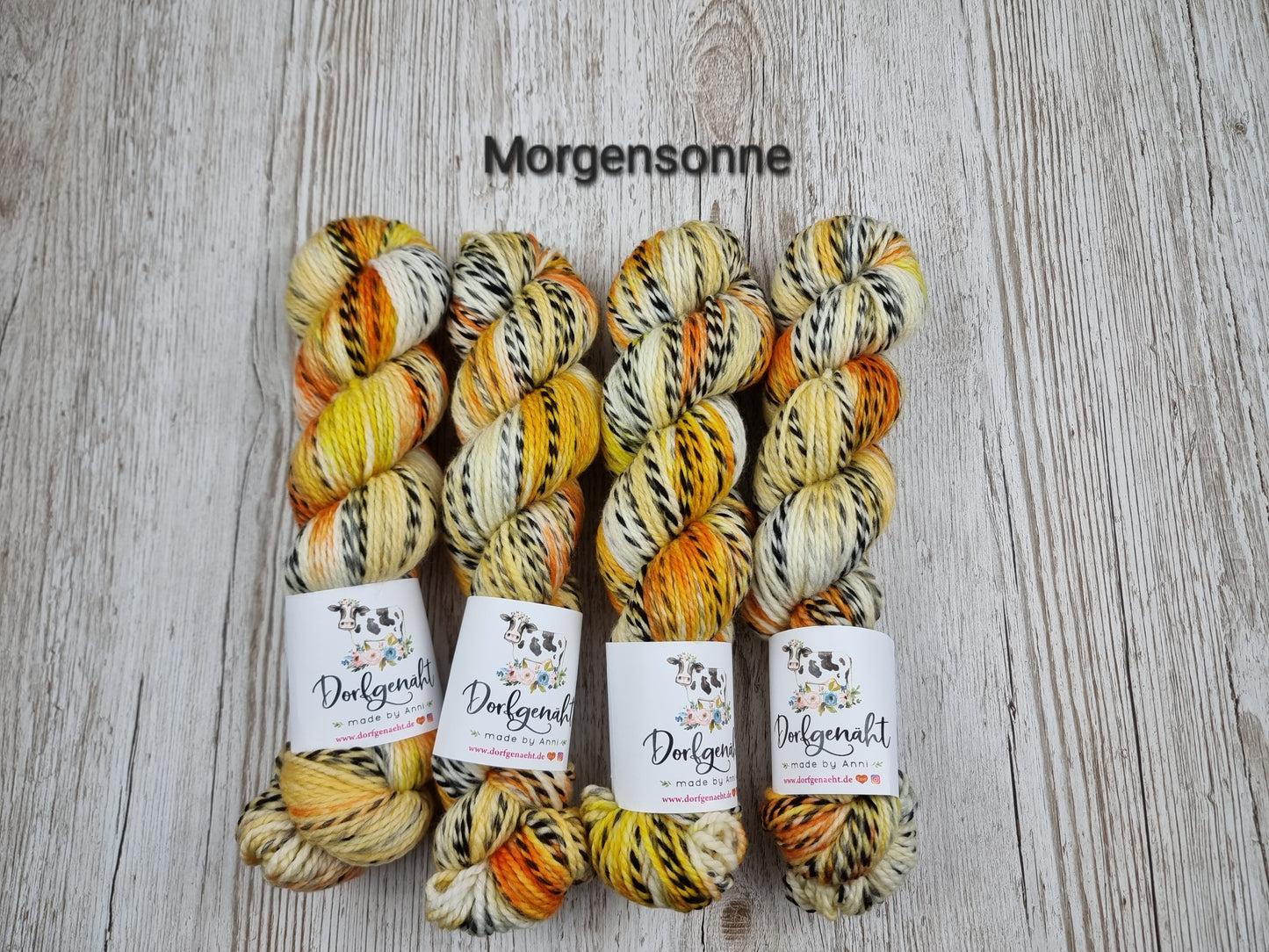 Zebra DK Wolle handgefärbt, 100g