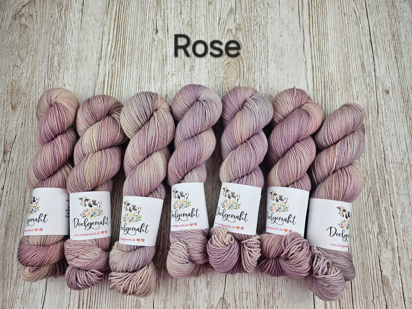 4 fach Superfine 100g, handgefärbt