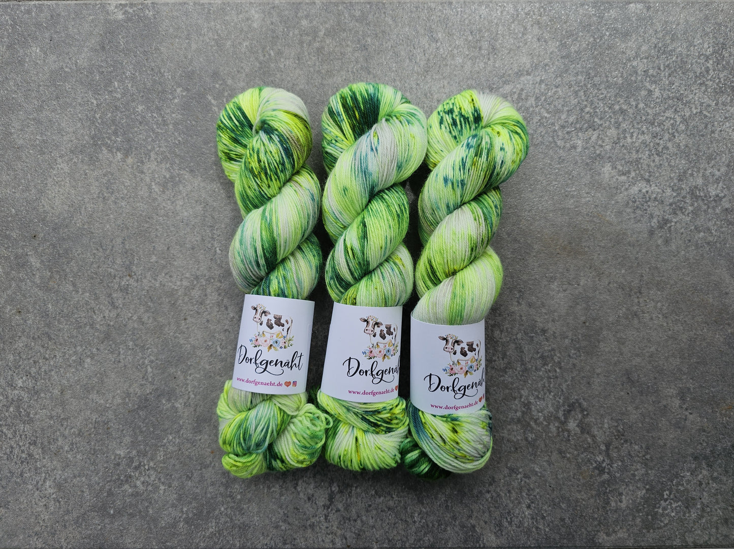 4 fach Superfine 100g, handgefärbt