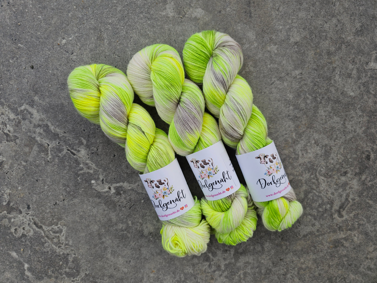 4 fach Superfine 100g, handgefärbt