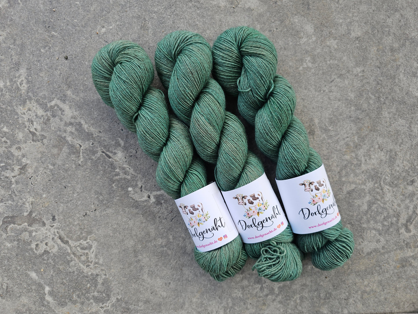 Yak Sock, handgefärbt