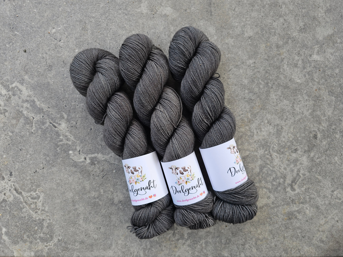 Yak Sock, handgefärbt