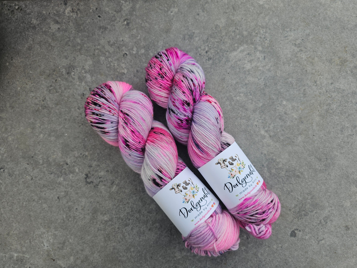 6 fach Superfine 150g, handgefärbt