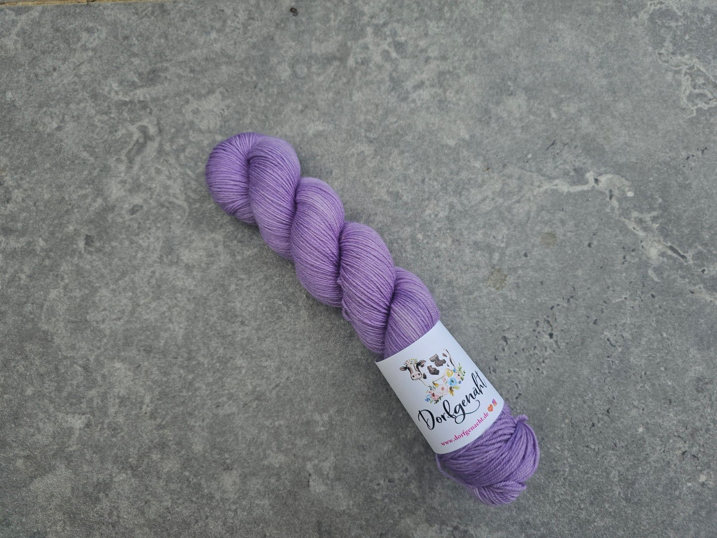 Sock 100g, handgefärbt, Lüla