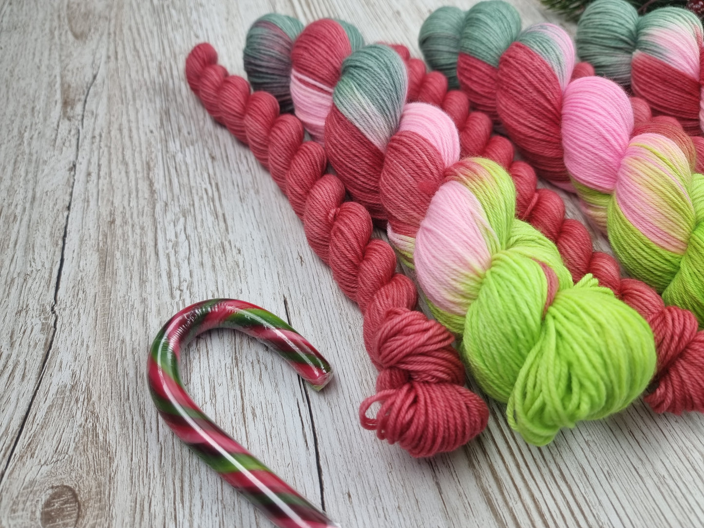 Sock Set 4 fach Superfine 120g, handgefärbt