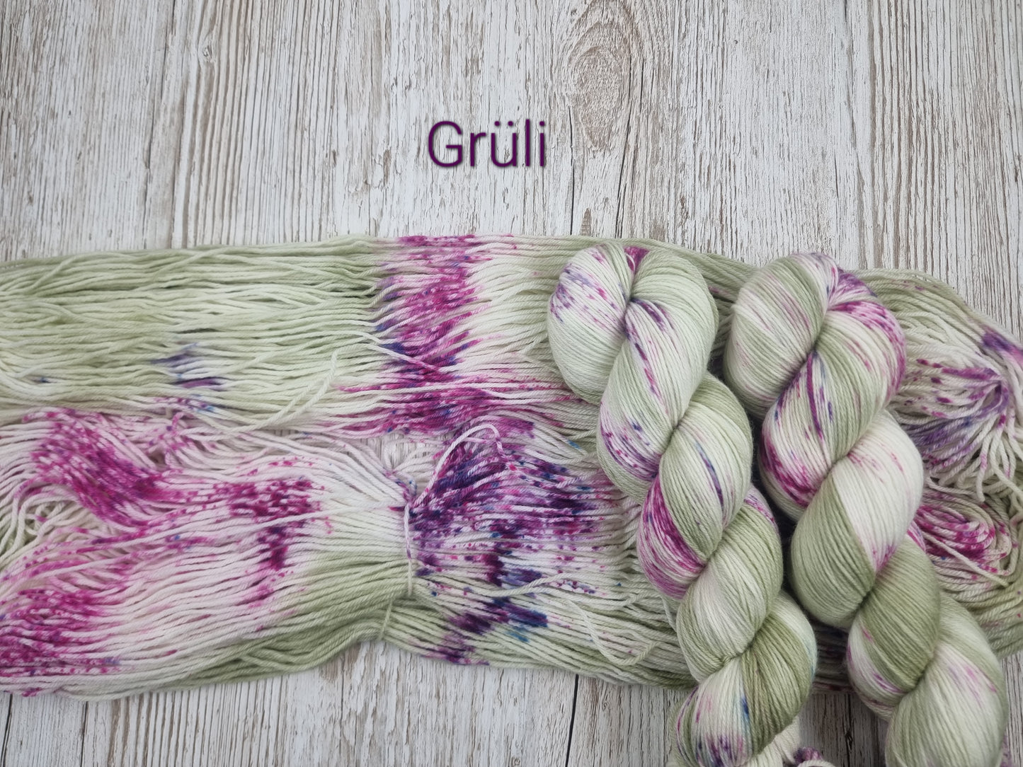 6 fach Superfine 100g, handgefärbt