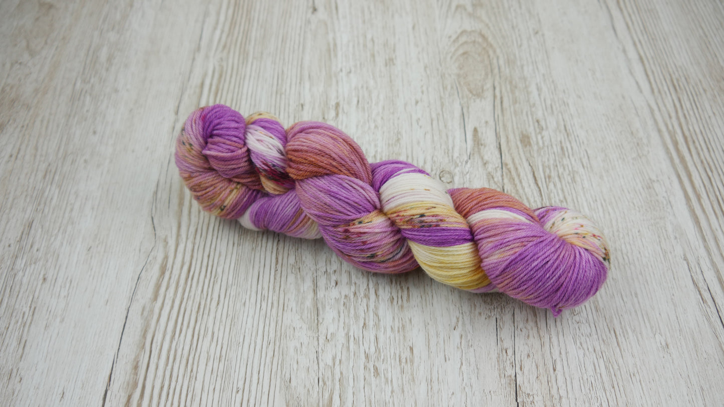 4 fach High Twist 100g, handgefärbt