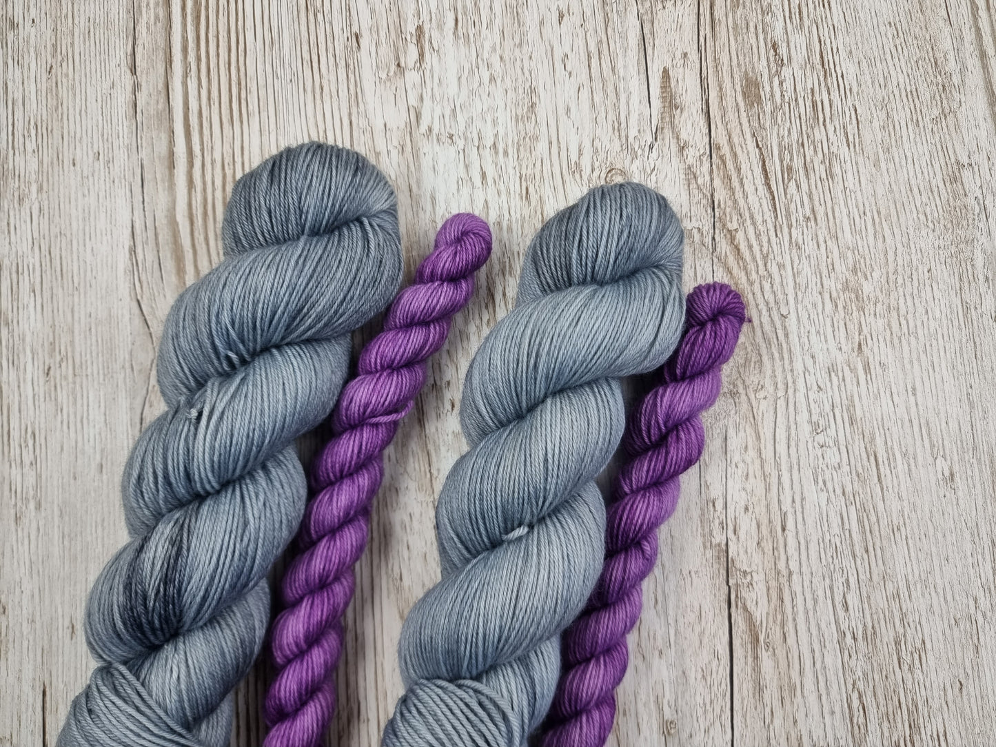 Sock Set 4 fach Superfine 120g, handgefärbt