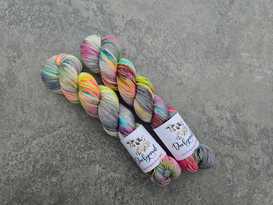 Sock 100g, handgefärbt, #1