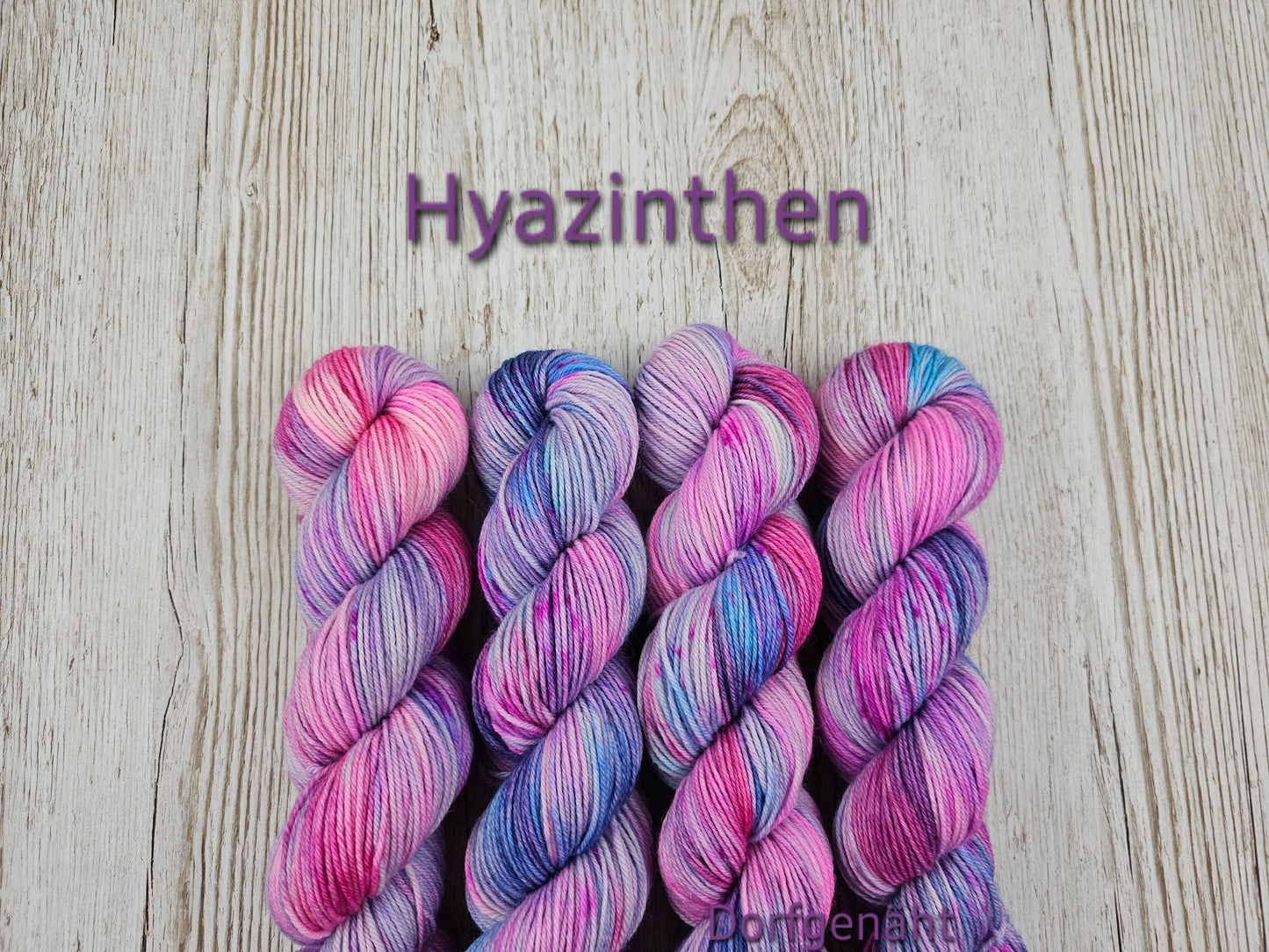 BFL DK, Wolle handgefärbt, 100g