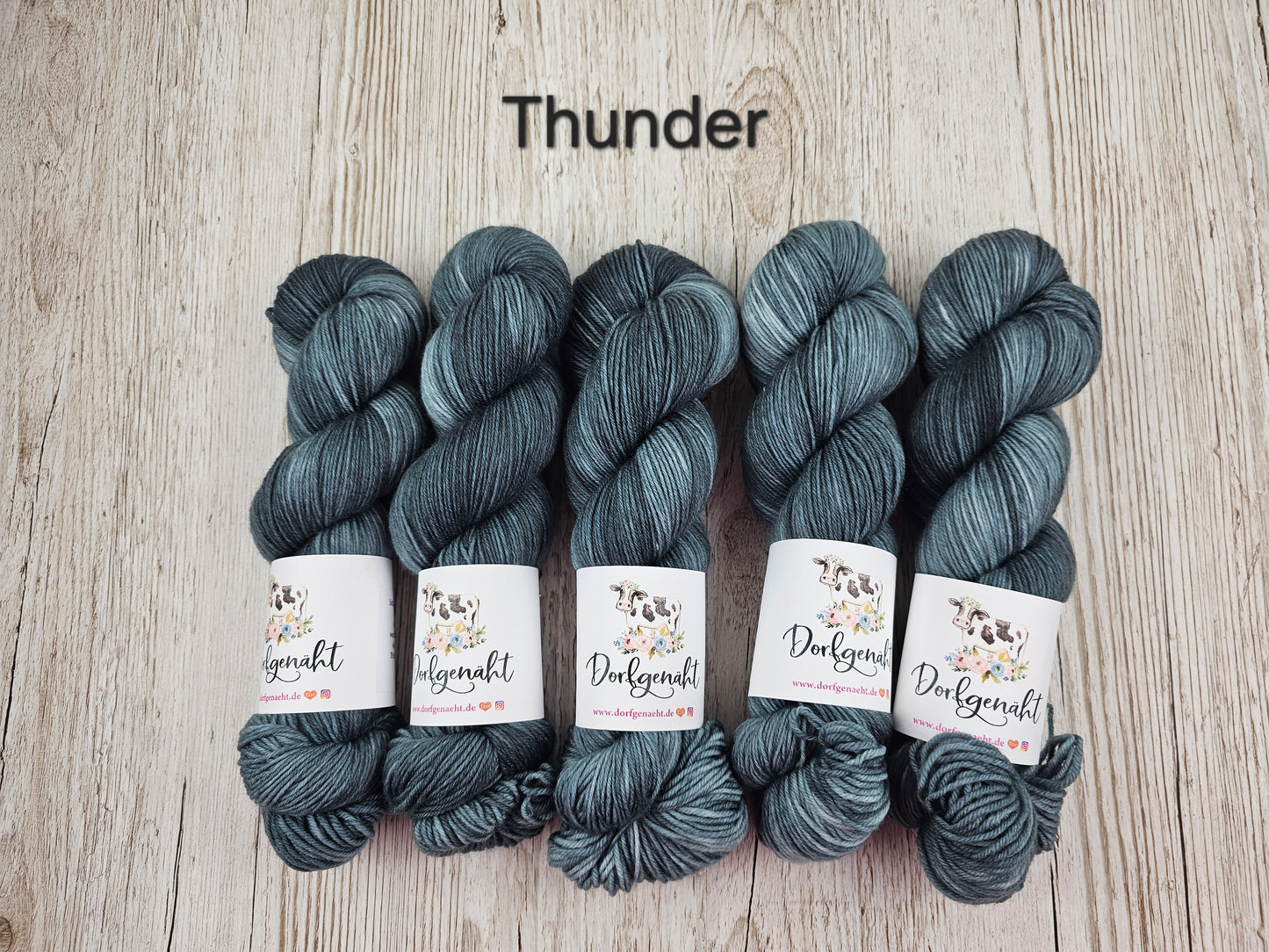 4 fach Superfine 100g, handgefärbt