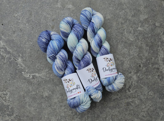 4 fach Superfine 100g, handgefärbt