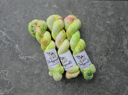 4 fach Superfine 100g, handgefärbt