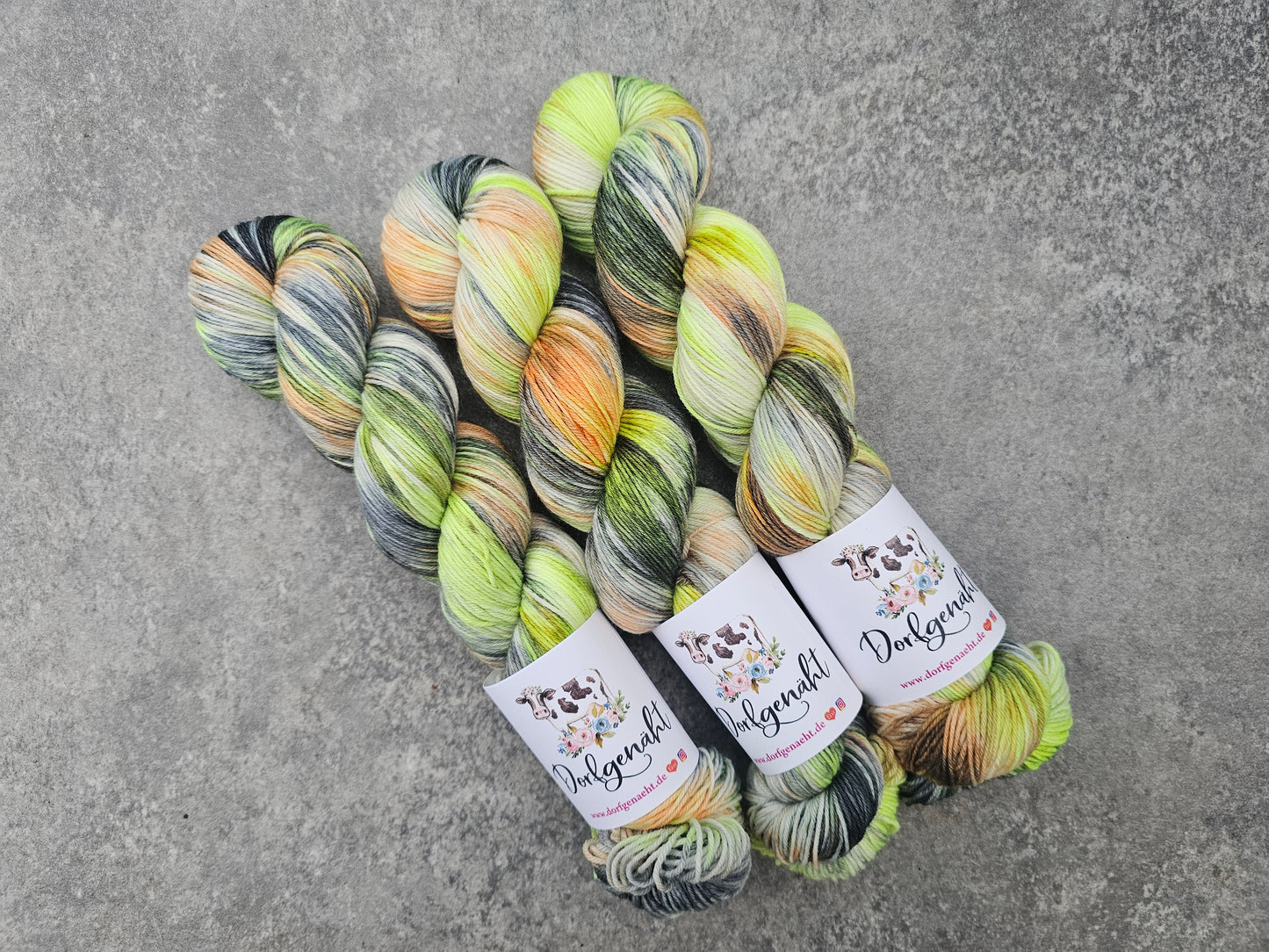 Sock 100g, handgefärbt