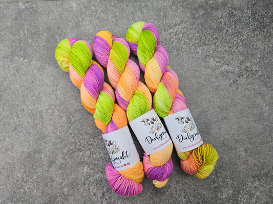Sock 100g, handgefärbt