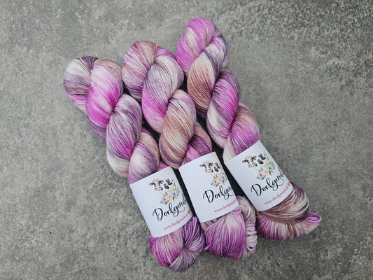 4 fach Superfine 100g, handgefärbt