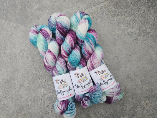 4 fach Superfine 100g, handgefärbt