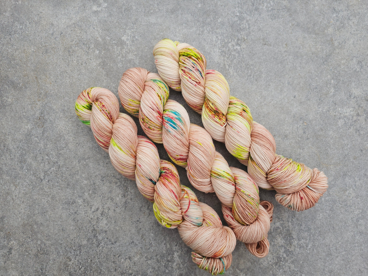 Sock 100g, handgefärbt, Rudolph 2.0