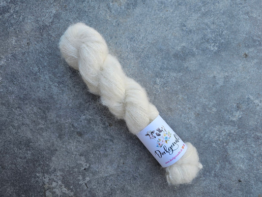 Vorbestellung! Mermaid Cloud 50g, handgefärbt, Schnee