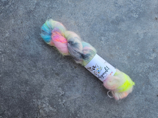 Mermaid Cloud 50g, handgefärbt, Nachteinhorn