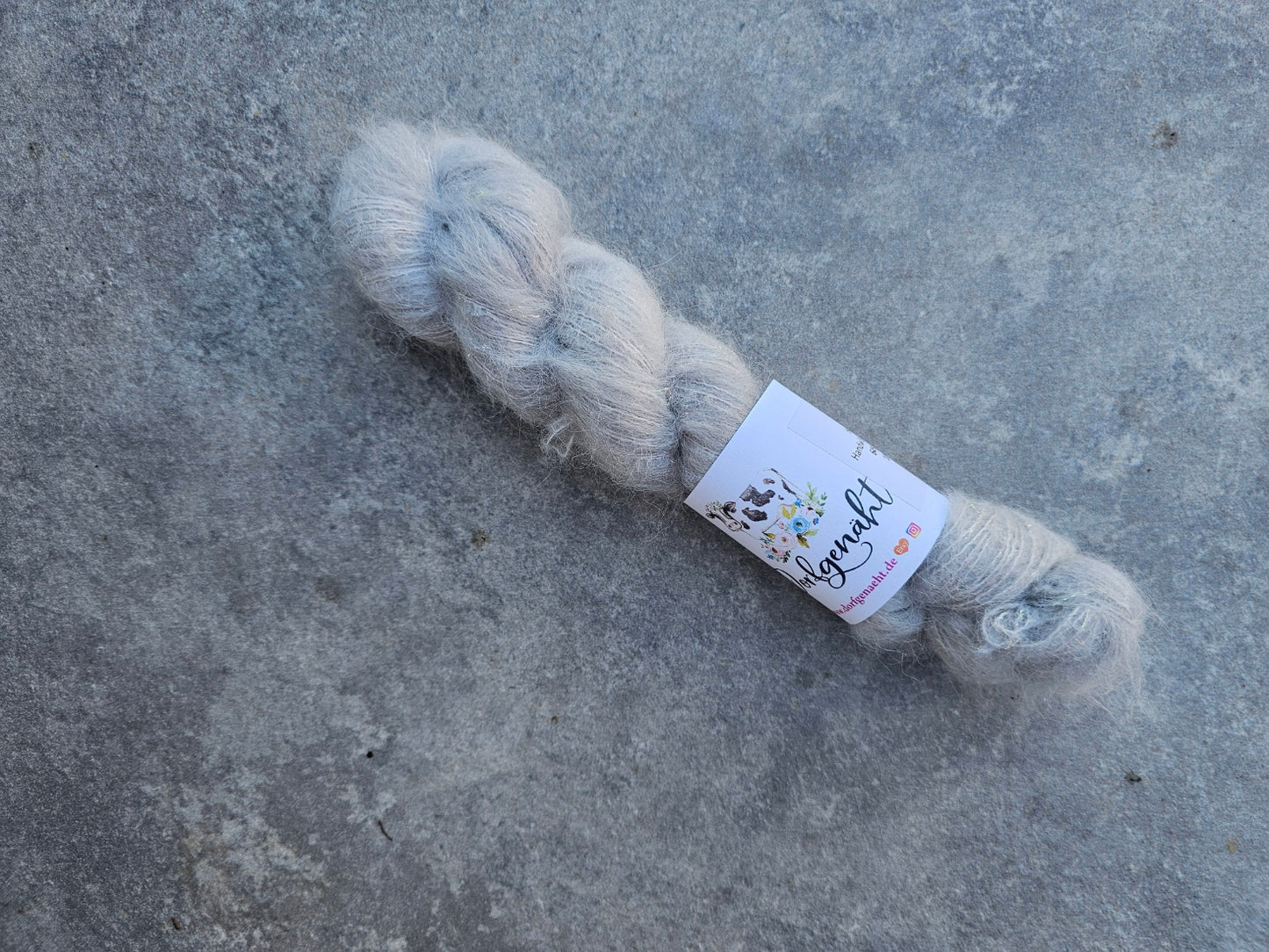 Vorbestellung! Mermaid Cloud 50g, handgefärbt, Wolf