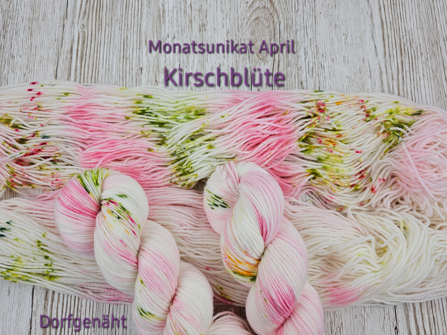 4 fach Superfine 100g, handgefärbt