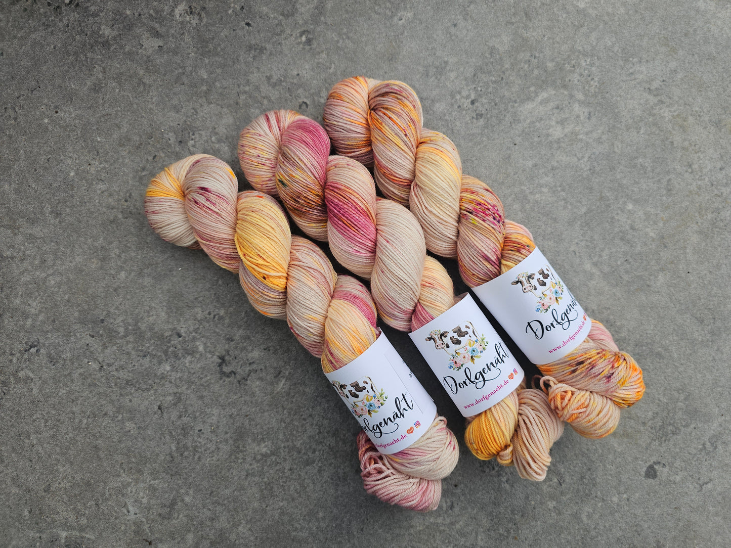 Sock 100g, handgefärbt