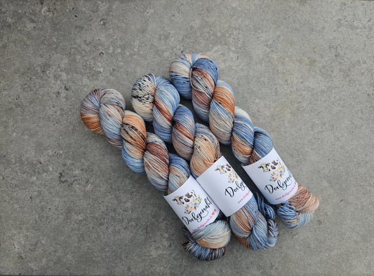 Sock 100g, handgefärbt