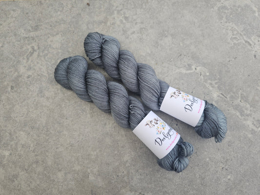 Sock 100g, handgefärbt, Thunder