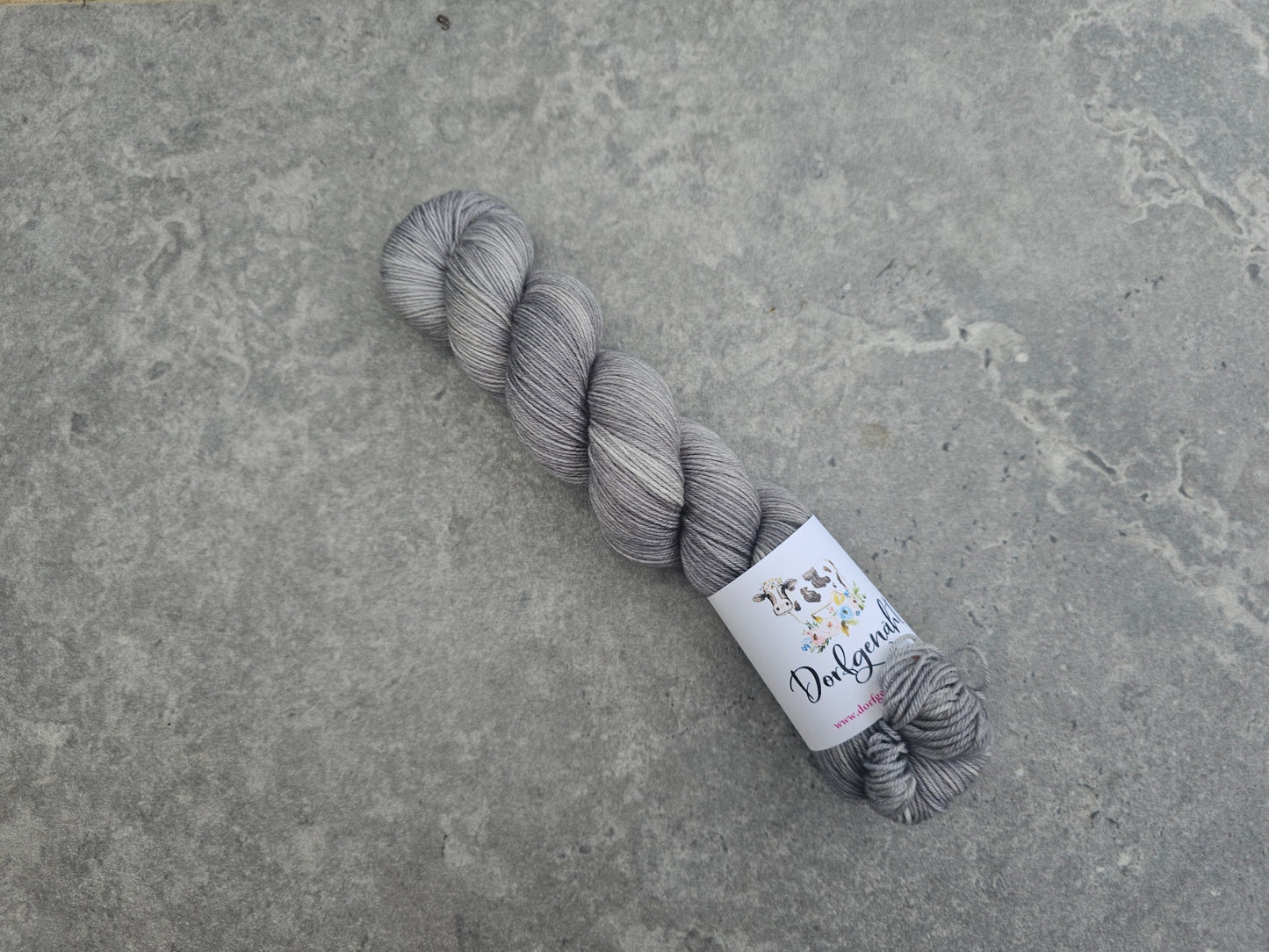 Sock 100g, handgefärbt, Wolf